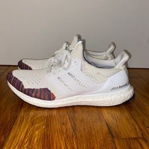 Adidas Ultraboost 1.0 white multi AQ5558 rainbow